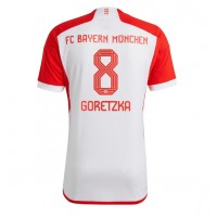 Billiga Bayern Munich Leon Goretzka #8 Hemma fotbollskläder 2023-24 Kortärmad